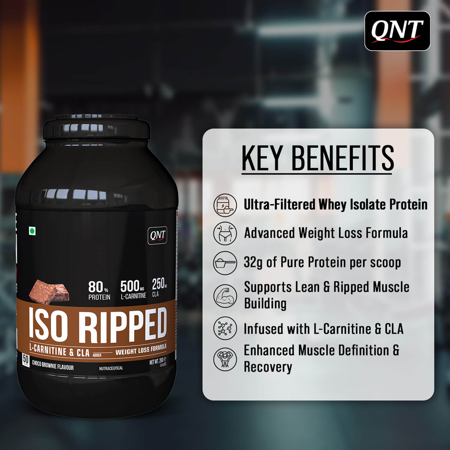 QNT ISO RIPPED 1kg
