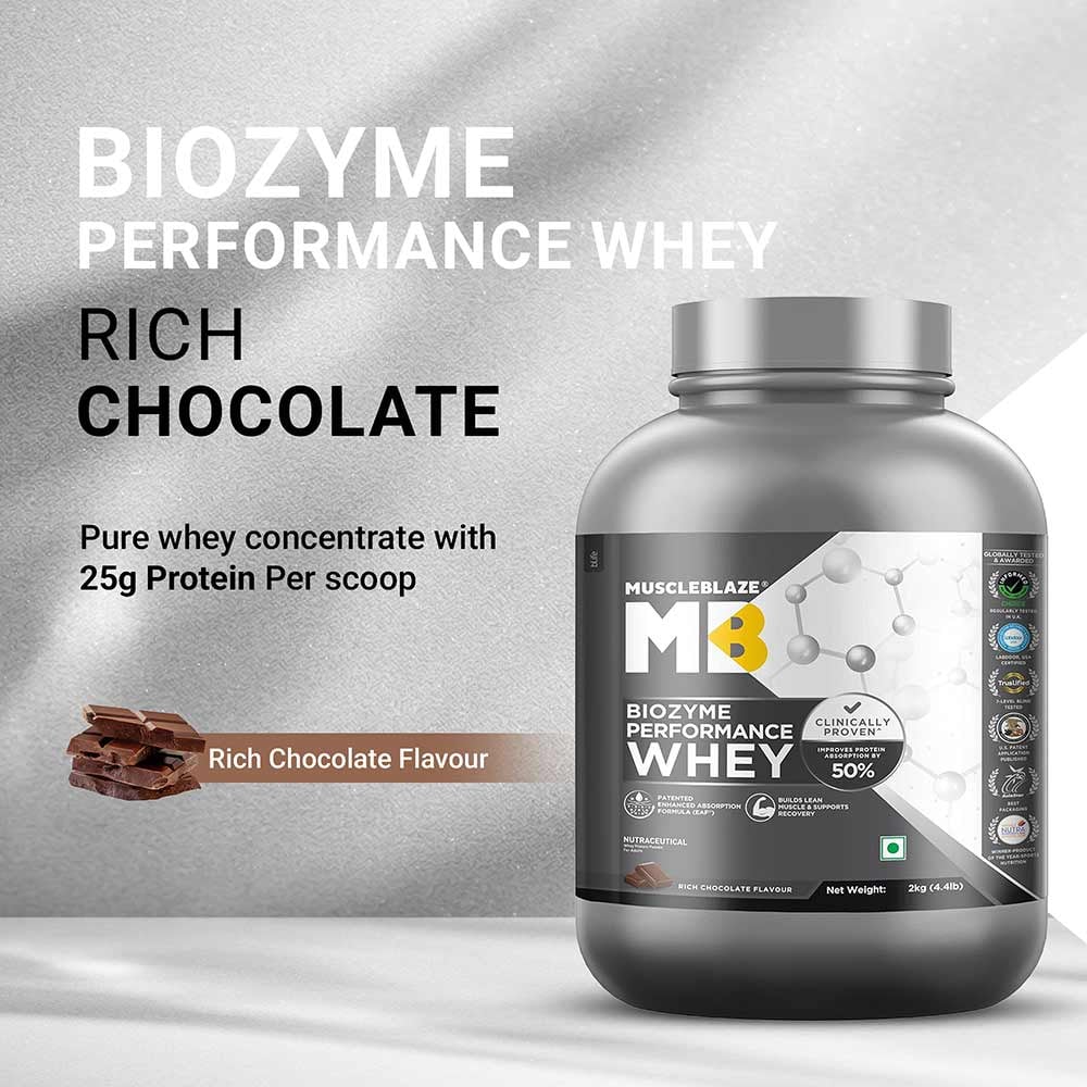 MUSCLE BLAZE BIOZYME CHOCOLATE 1kg