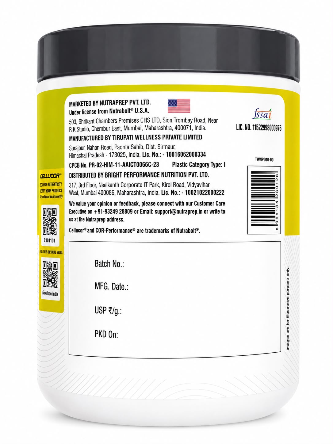 CELLUCOR CREATINE COR-PERFORMENCE 83 SERVING