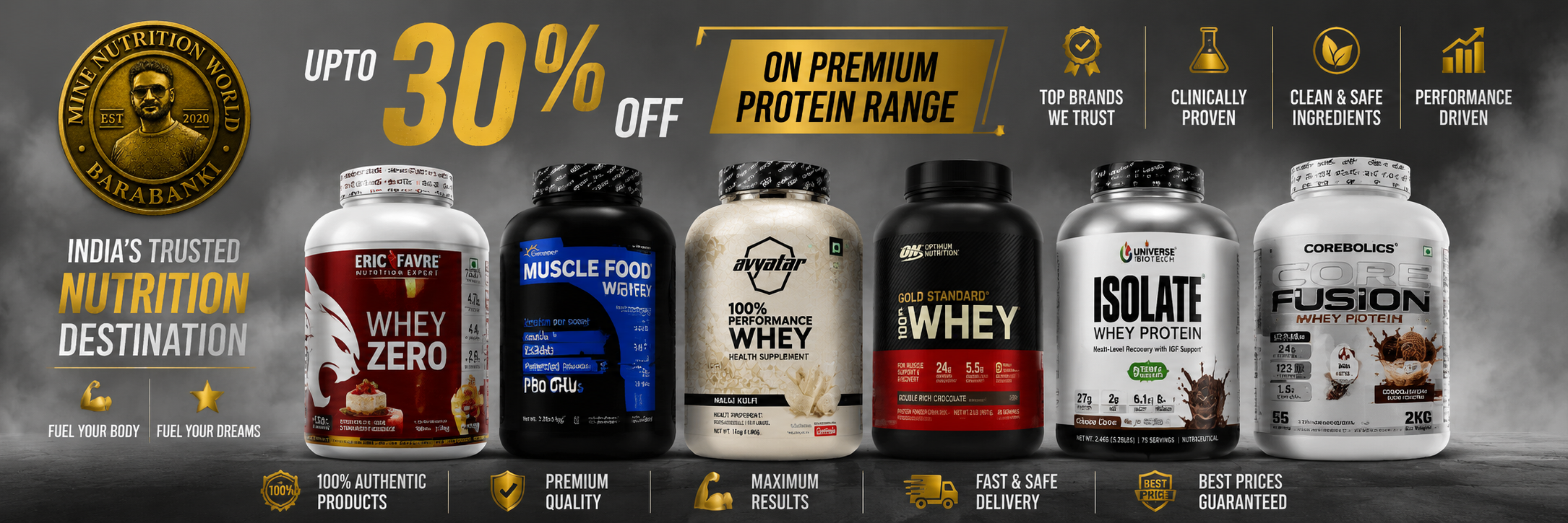 Mine Nutrition World Banner 2